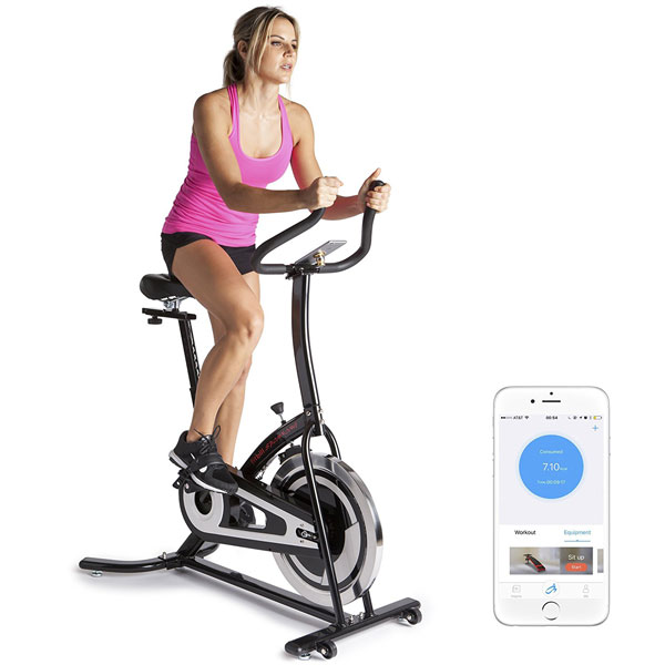 exercise bike on fitbit