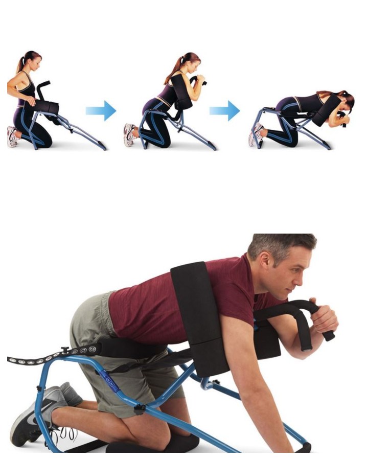 Back Stretching Machine Relieves Back Pain » Fitness Gizmos