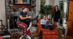 FitDesk Desk Extension Kit for Your Exercise Bike