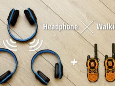 Combat+ Sync: Flexible Walkie Talkie + Music Share Headphones