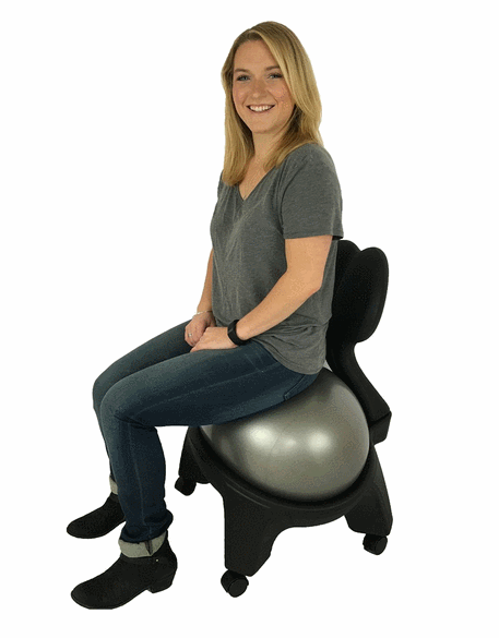 Stability Balance Ball Fitness Chair
