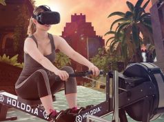 HOLOFIT VR Cardio Fitness with a Concept2 Rower