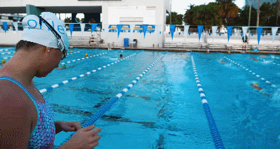 wearable swim tracker