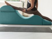 Avana Kami Convertible Chaise/Bed Bench for Yoga