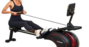 ETONSUNNY Vertical Water Rowing Machine