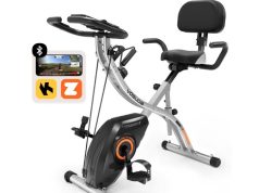 YOSUDA Zwift Folding Exercise Bike for Seniors