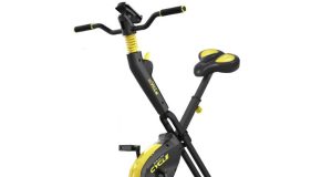 Stealth Cycle Gamified Exercise Bike with Upper Body Trainer