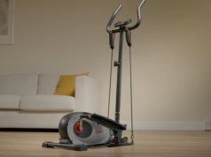 Sunny SF-E323057 Compact Smart Elliptical Trainer