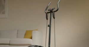 Sunny SF-E323057 Compact Smart Elliptical Trainer