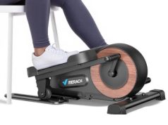 MERACH E43 Under Desk Low Impact Elliptical Machine