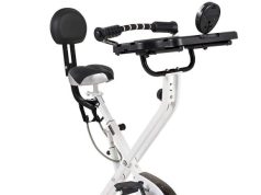 FitDesk Exercise Bike Desk 3.0 with 300lb Weight Limit