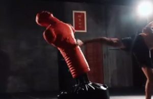 BKXPE Silicone Punching Dummy for Boxing, MMA